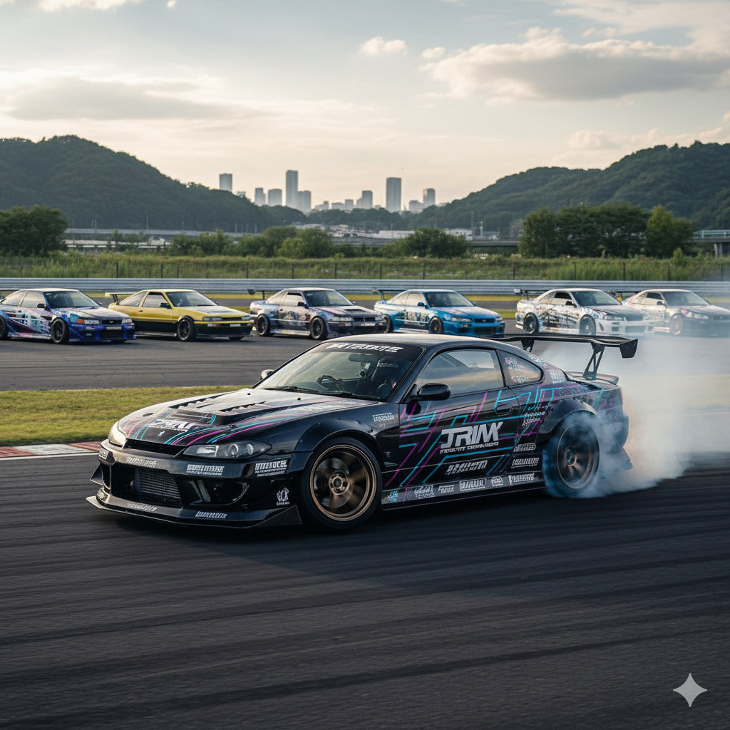 Fenomena Drift Culture Jepang: Dampaknya pada Modifikasi Mobil Asia.