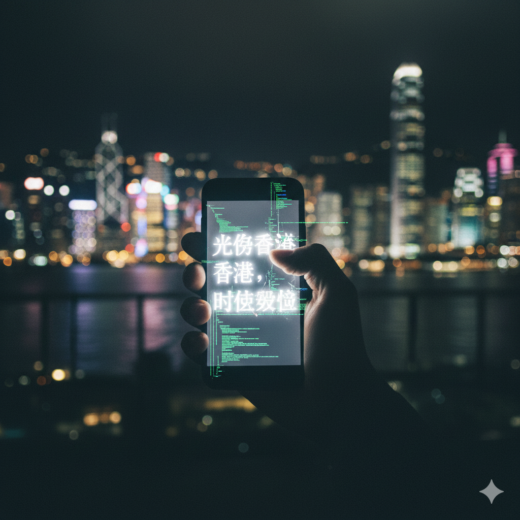 Hak Digital: Pertarungan untuk Kebebasan Berekspresi di Media Sosial oleh Aktivis Hong Kong.